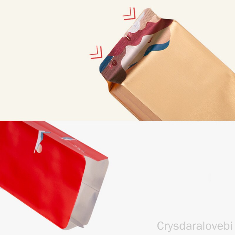 Sachets de thé en aluminium 100 pièces/lot sachets d&#39;emballage thermoscellés sous vide sachet d&#39;aluminium Mylar pour café alimentaire