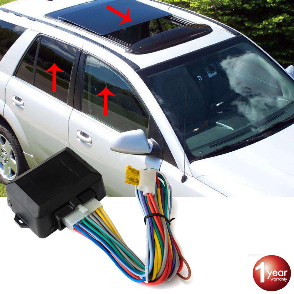 Sinovcle Auto Venster Dichterbij Voor 4 Deuren Auto Intelligente Close Windows Op Afstand Module Alarmsysteem