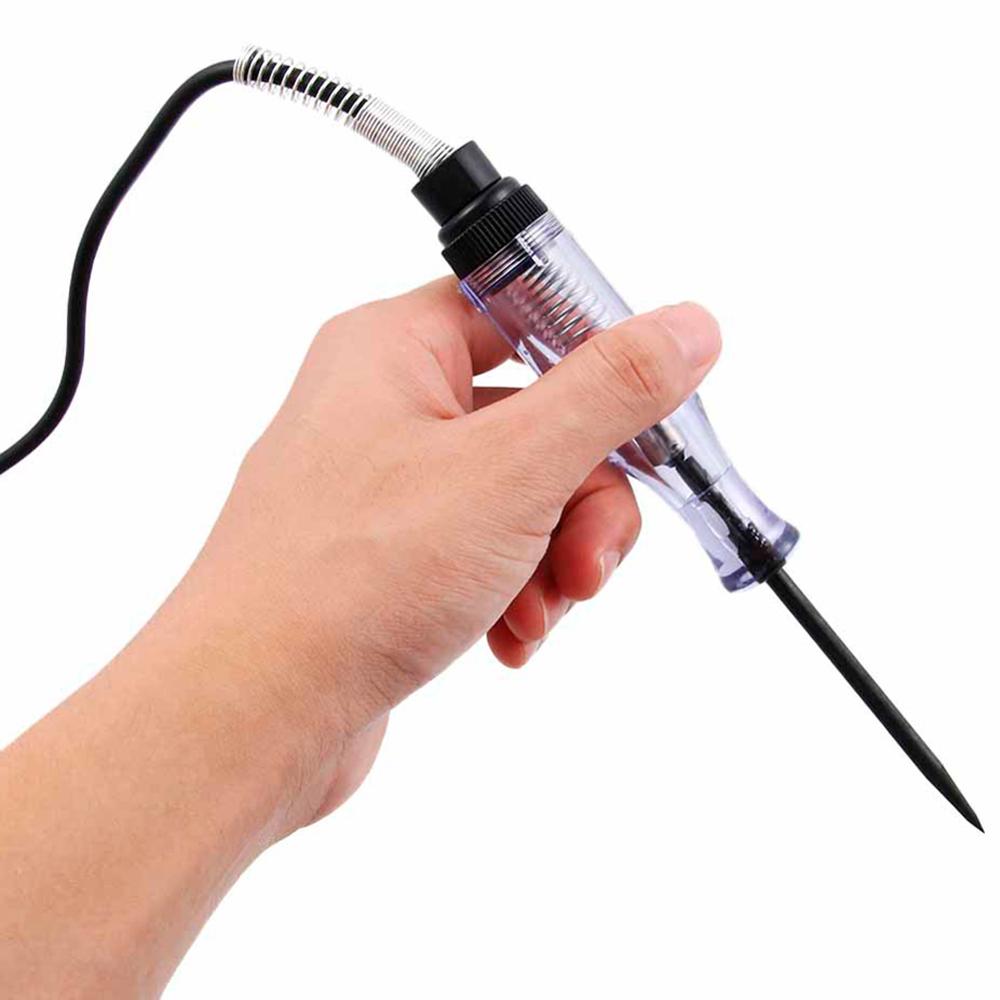 Car Voltage Circuit Tester 6V/12V/24V DC System Probe Continuity Auto Test Light