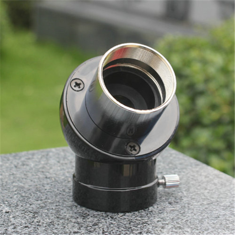 Datyson 45 grados Esquinas redondeadas espejo cenital 1,25 pulgadas interfaz astronómica telescopio accesorios 5P9948