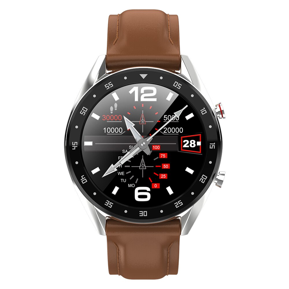 Microwear L7 SmartWatch Männer IP68 Wasserdichte Smartwatch Fitness Armbinde Tracker Armbanduhr Herzfrequenz EKG Monitor Anruf Erinnerung