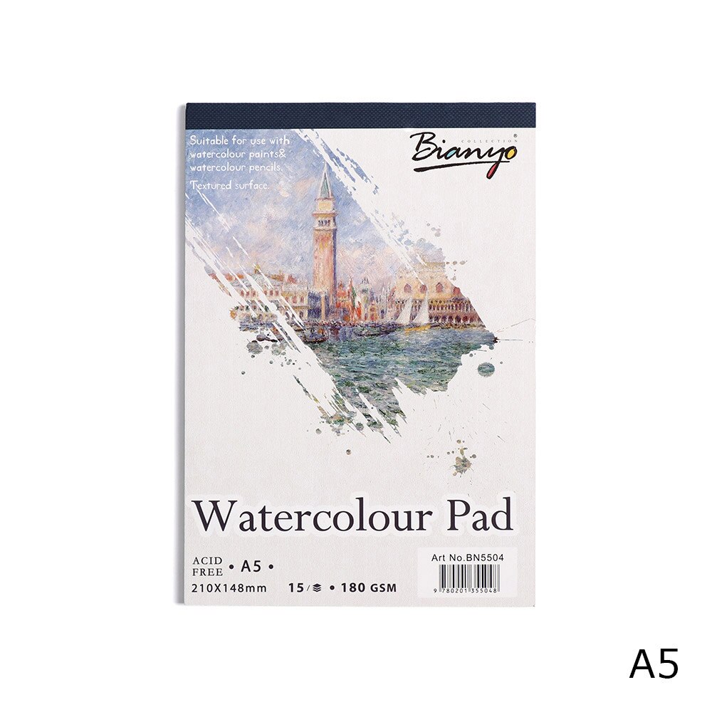 A3 A4 A5 Sketch Book Stationery Watercolor Paper Sketch Notepad For Painting Drawing Diary Journal Notebook Art