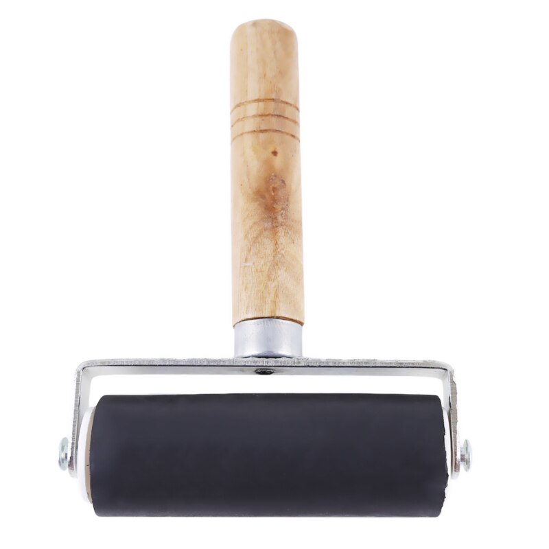 Brayer-Cinta antideslizante de goma suave, herramientas de construcción, herramientas de estampado y tinta, rodillo de goma