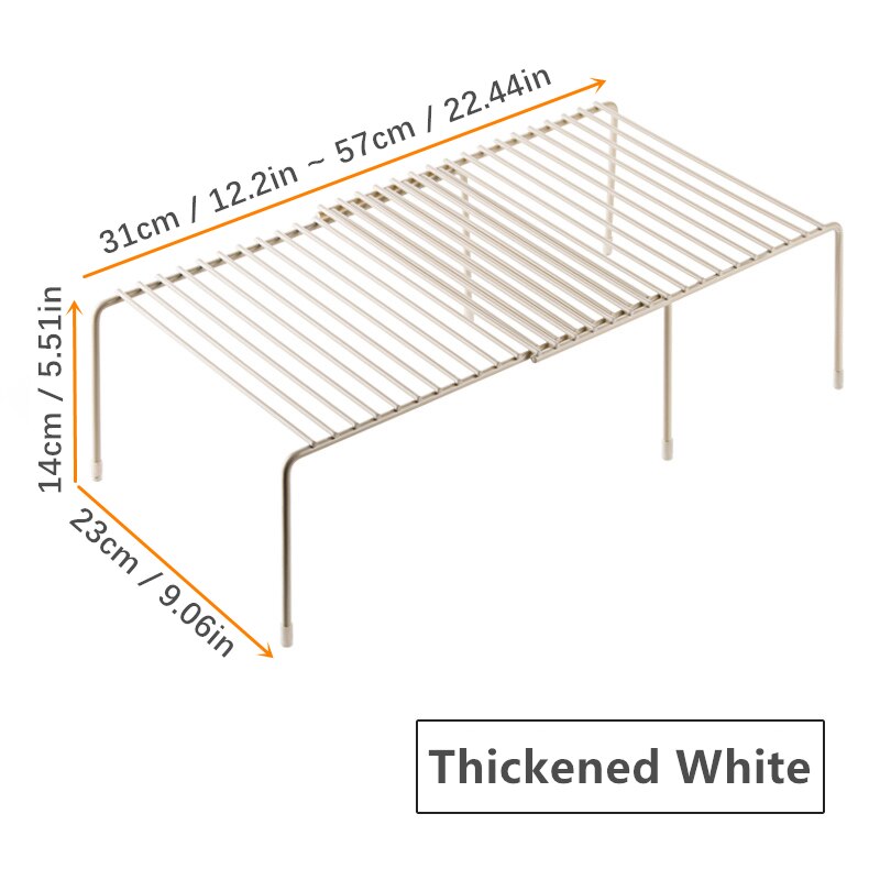 Adjustable Kitchen Thickened Storage Rack Kitchen ... – Grandado