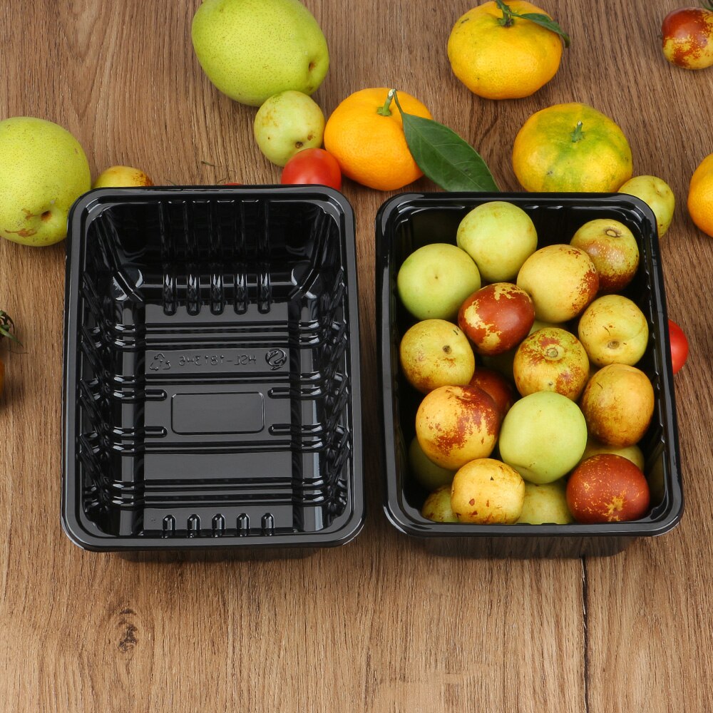 Dispos Plastic Frozen Supermarket Poultri Packag Disposable Food Packing Tray