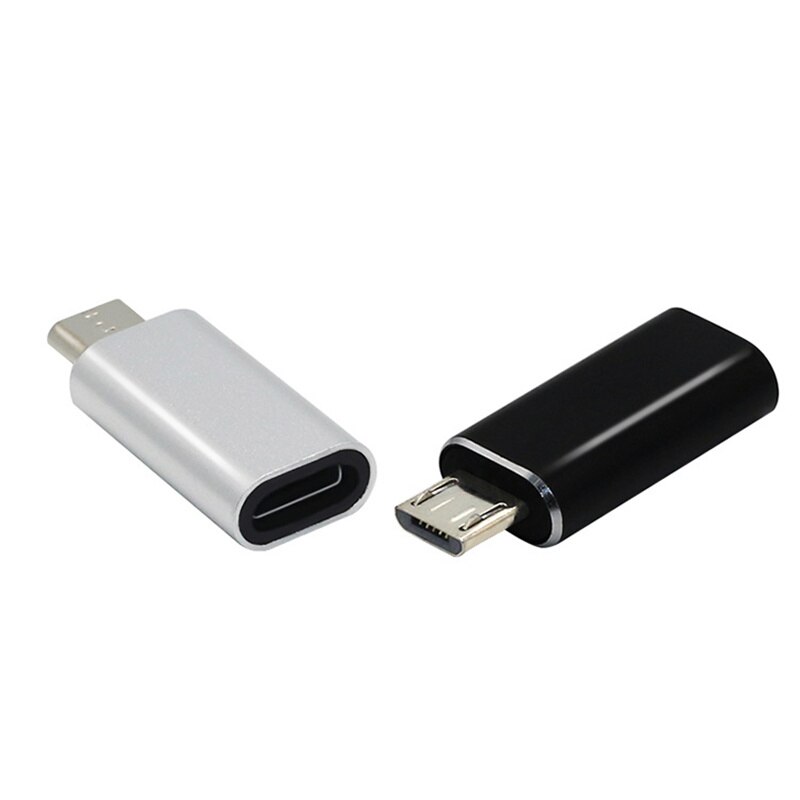 Catxaa Micro Usb Male Naar 8 Pin Female Converter Charger Data Adapter Voor Apple Iphone 5 6 7 8 X kabel