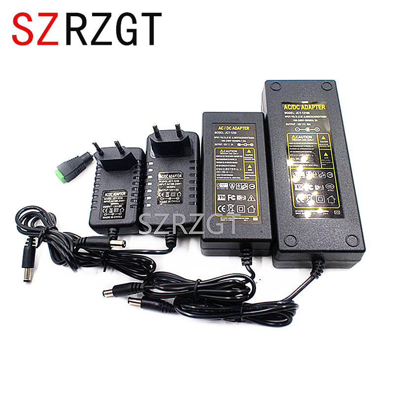 LED Netzteil Adapter DC5V/DC12V/DC24V 1A 2A 3A 5A 7A 8A 10A Für 5 V 12 V 24 V LED streifen lampe beleuchtung LED Energie fahrer stecker