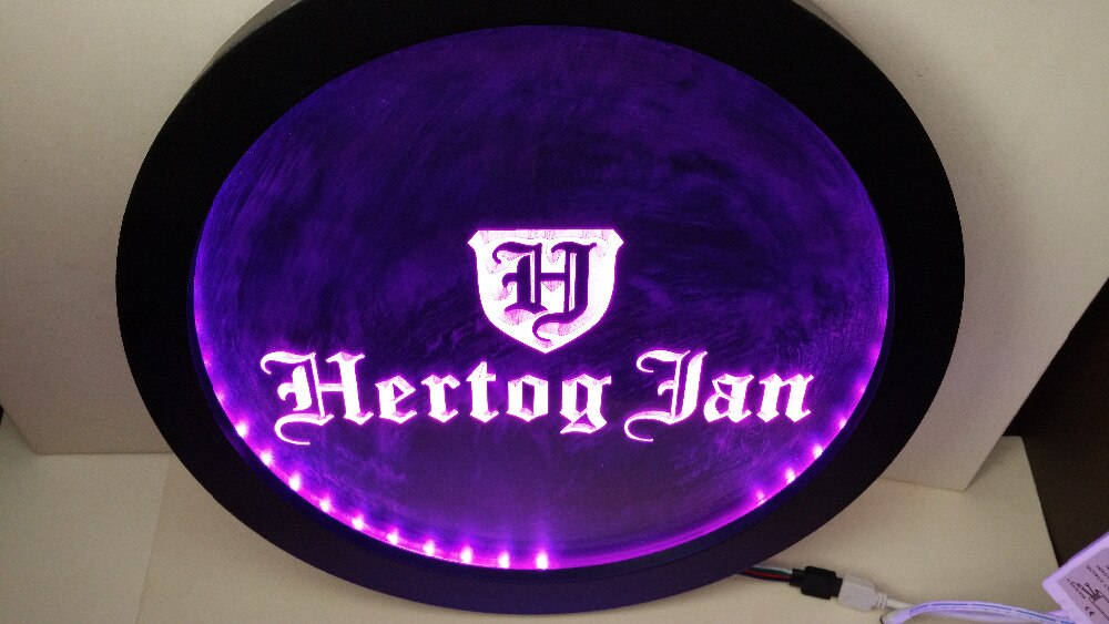 B -152 hertog jan man cave rgb led multicolor de draadloze bediening bierbar pub club neon lichtbord speciaal