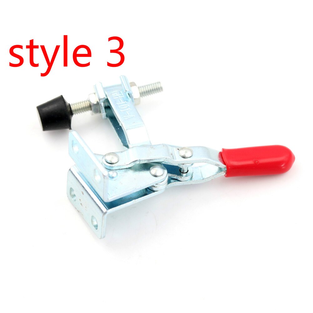 1Pcs Adjustable Toggle Latch Catch Hasp Spring Loaded Cabinet Boxes Lock Lever Handle Clamp Toggle Latch Furniture Hardware: Style 3