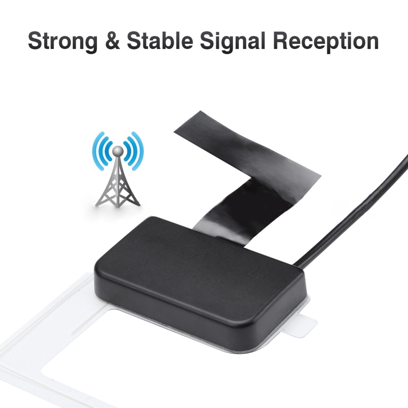 2023 Nieuw Voor DAB Digitale Autoradio Antenne Antenne SMB Venster Ingebouwde Signaalversterker