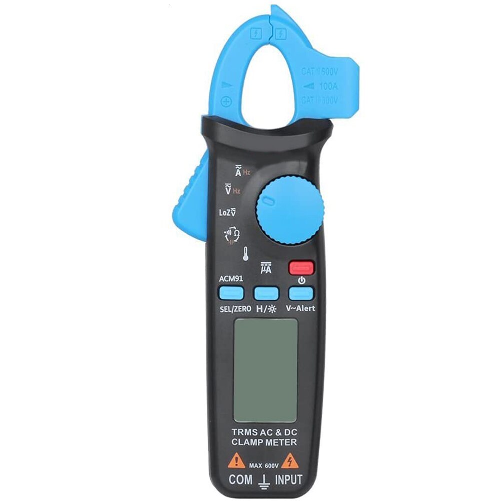 ACM91 Digital Multimeter Digital Multi Tester Voltmeter Ammeter Ohmmeter AC/DC Ohm Volt Amp And Diode Voltage Tester Meter: Blue