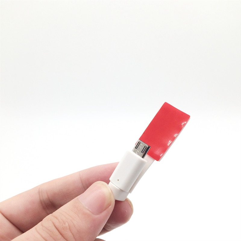 10 pcs/pack micro android ios lightning alarm charging security sensor cable