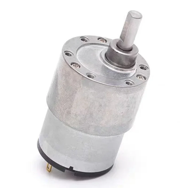 Moteur électrique à couple élevé, 37mm, 12V DC, 7 tr/min à 960 tr/min, boîte de vitesses, moteur à engrenages