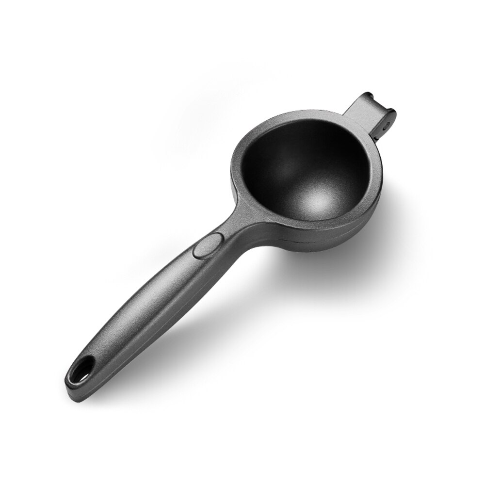 Manuell sitruspresser hånd oransje presser sitron frukt juicer sitrus pressemaskin sink legering kjøkken tilbehør til hjemmet: Svart