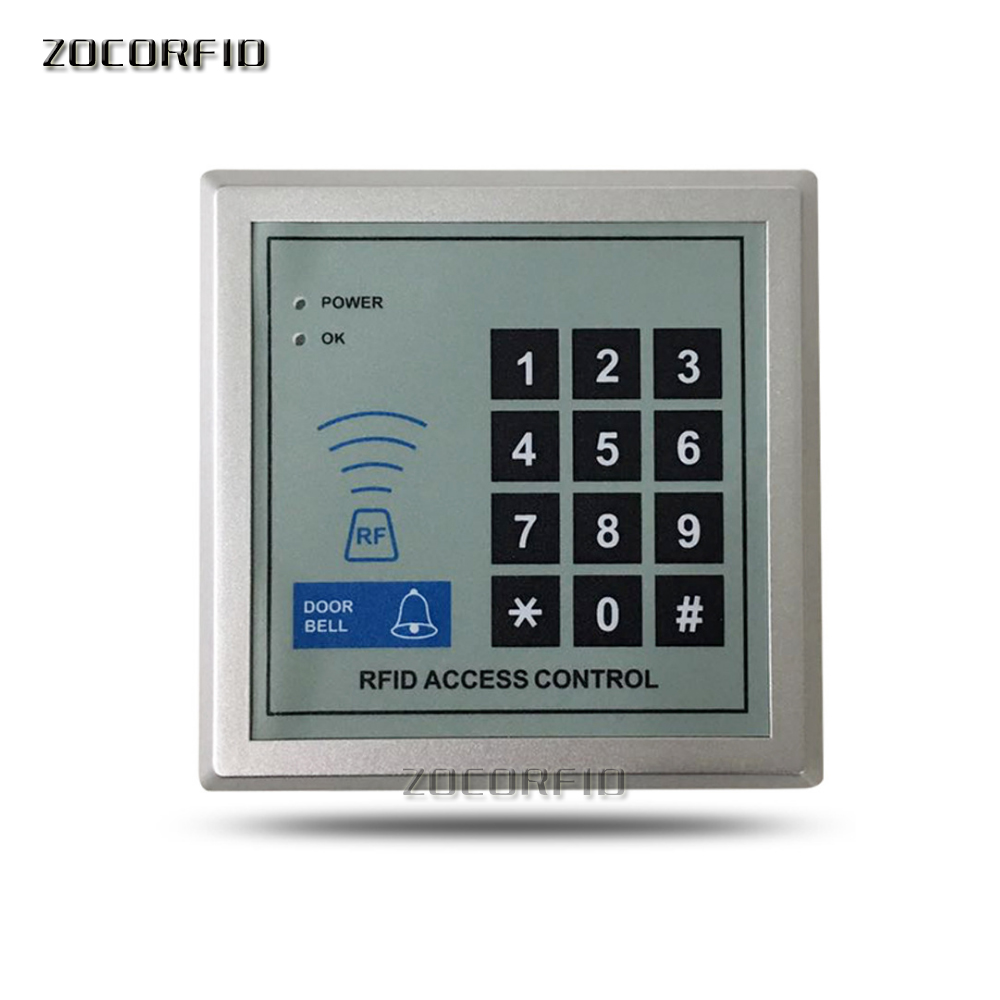 DOOR RFID Access Control System Device Machine Security 125Khz RFID Proximity Entry Door Lock for 500 user