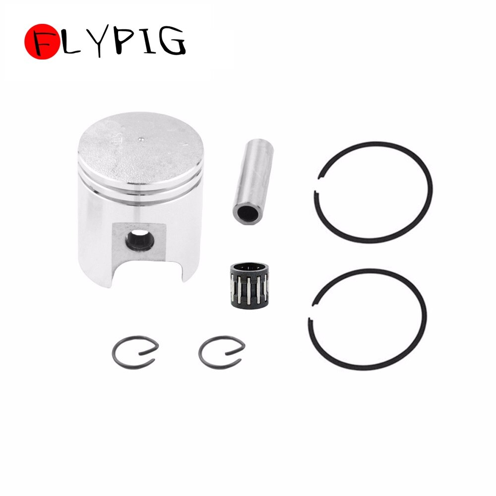 44mm stempelringer kit for yamaha  pw50 pw 50 stor boring  pw60 qt60 60cc pit mini sykkel motorsykkel  d30