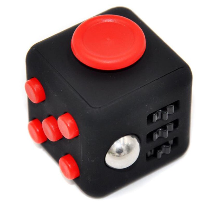 Vingertop Cube Squeeze Stress Reliever Cadeaus Cube Verlicht Angst En Speelgoed Voor Volwassenen Kinderen Cube Bureau Spin Speelgoed