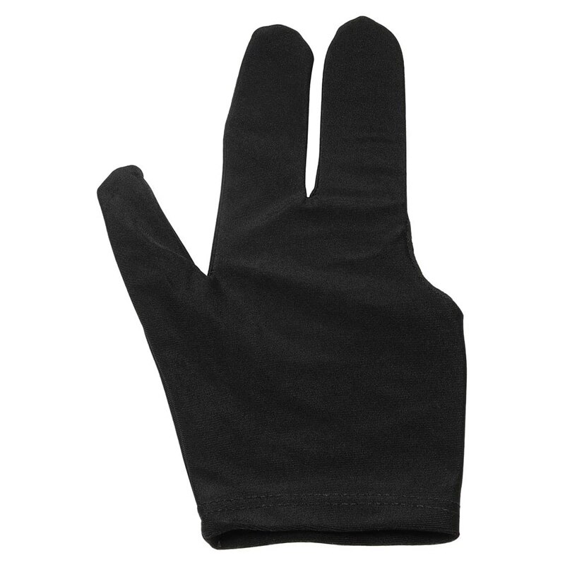 Guantes de billar para mano izquierda y derecha, 3 dedos, 10 unidades