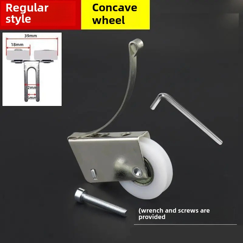 Schuifdeurscharnier Ijzer Materiaal Kastdeur Spoor Garderobe Trekgreep Omlaag Schuifscharnier Voor Home Decor Hardware: green