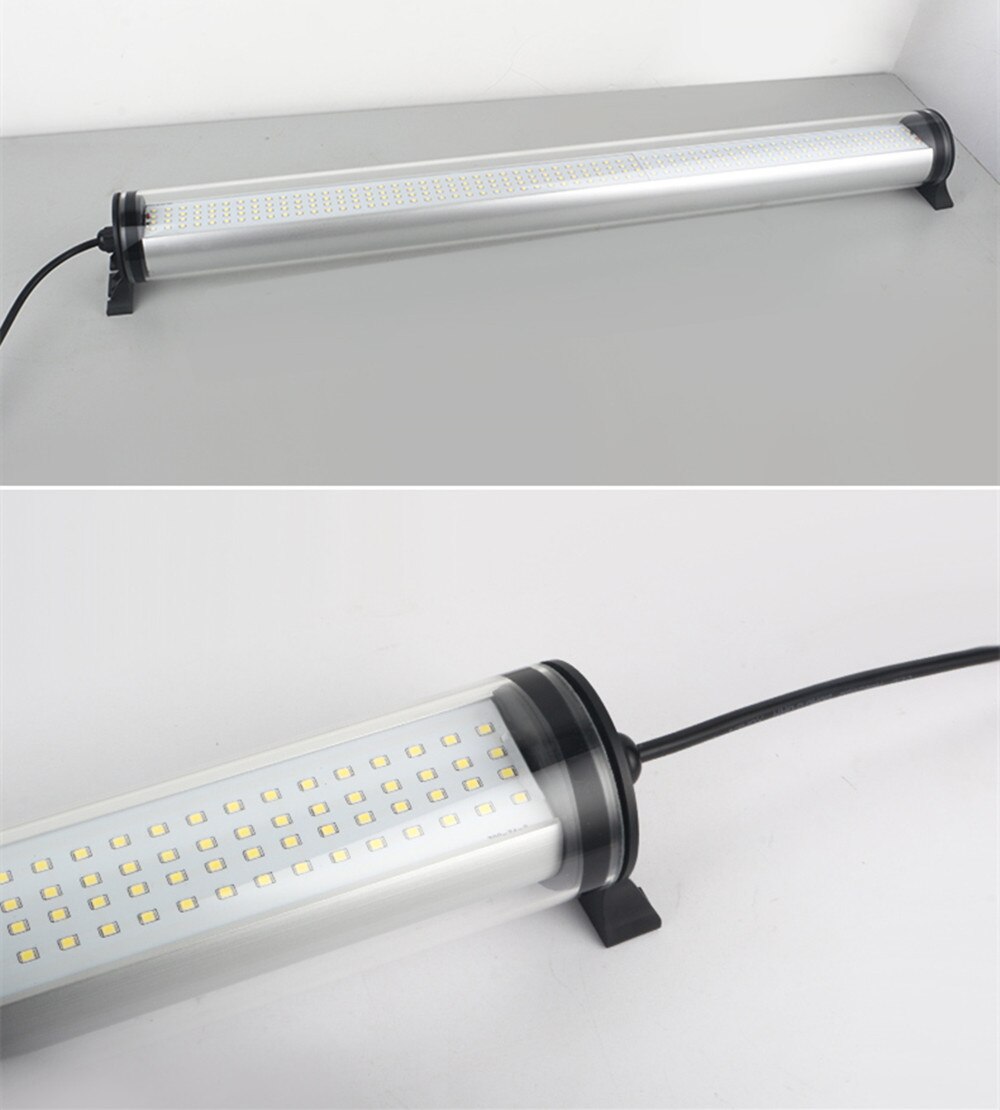 Cylindrisk cnc drejebænk lang stribe lampe 24v vandtæt cnc bearbejdningscenter maskine led maskin lampe 220v
