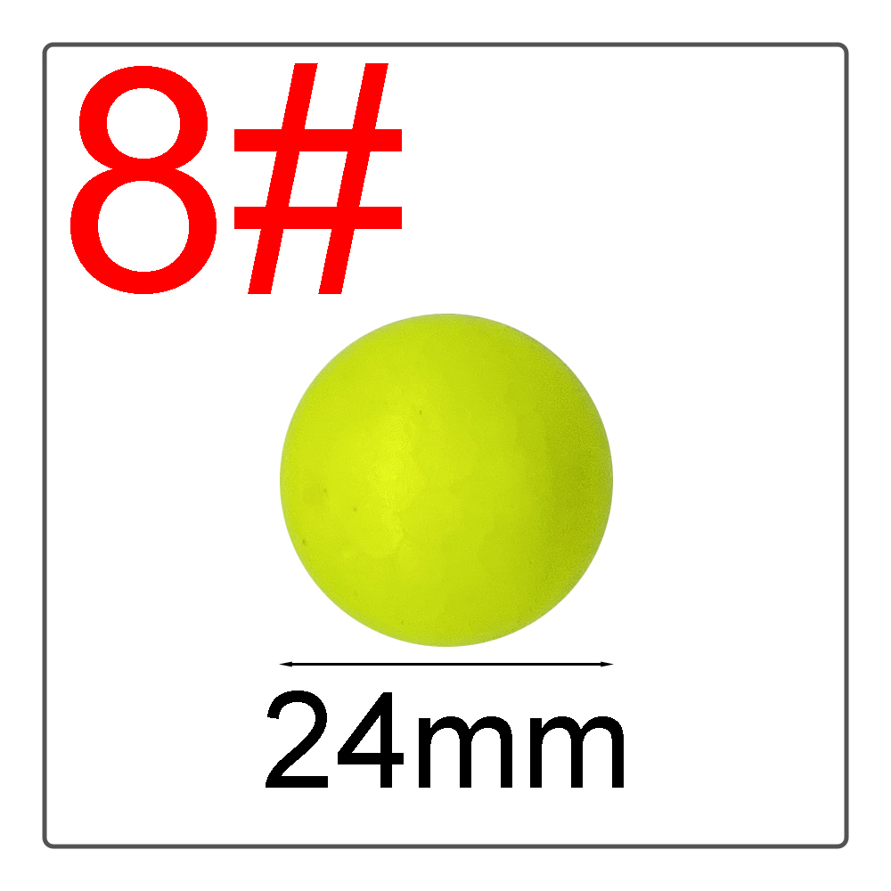 1 # -10 # Boule flottante EPS, boule en mousse, haricots accrocheurs, boule flottante modifiée, bouée sphérique, équipement de pêche, couleurs vives: Gris foncé