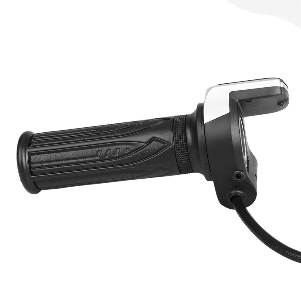 Gasreglage 1 par 36/48v elektrisk cykel gasreglage vattentät lcd -display elektrisk cykel gas ebike styrhandtag