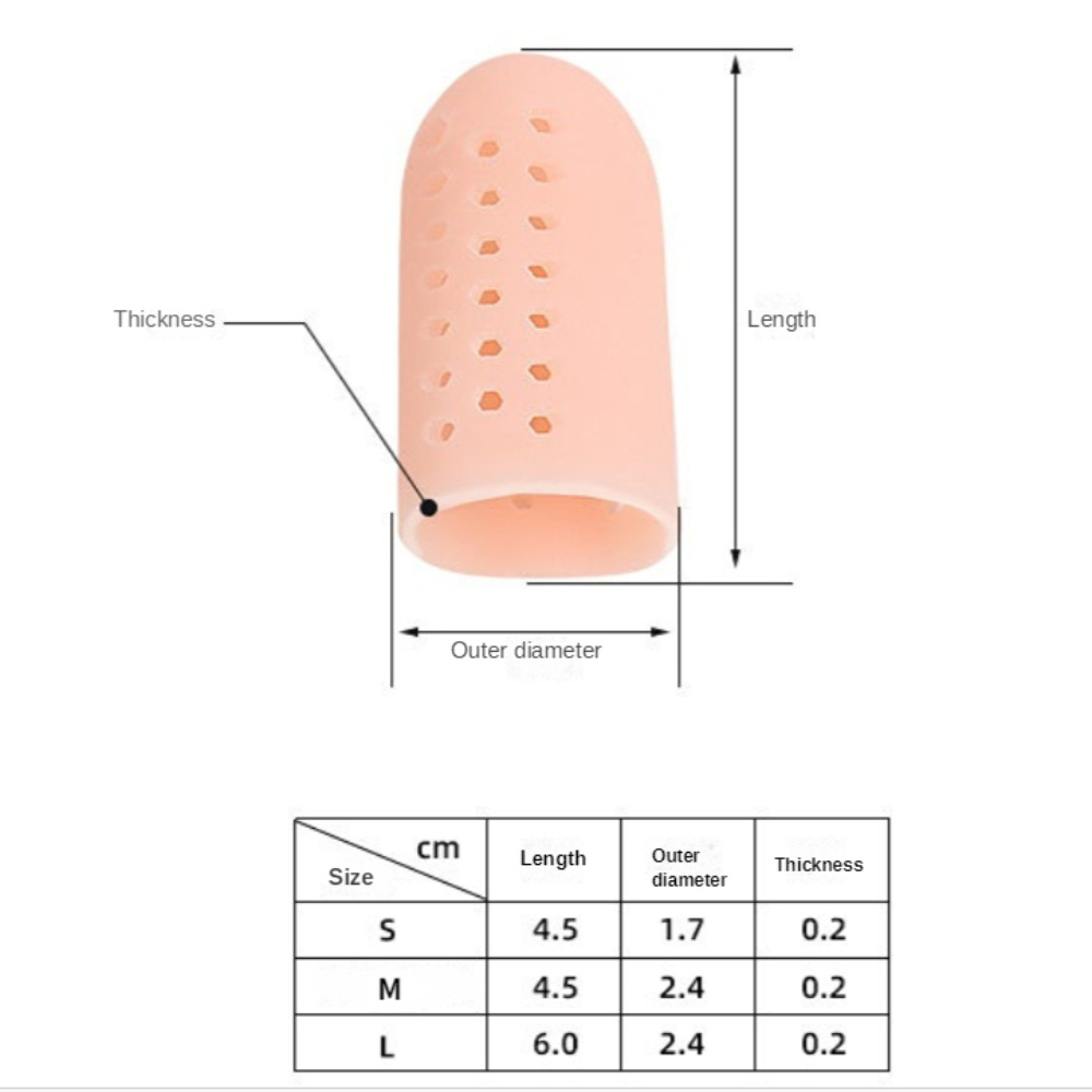 2\5 stücke Weiche Silikon Finger Schutz Gel Rohre Kleine Zehe Schutz Mais Schmerzen Relief Hülse Abdeckung Zehen Separatoren fuß Pflege Werkzeug