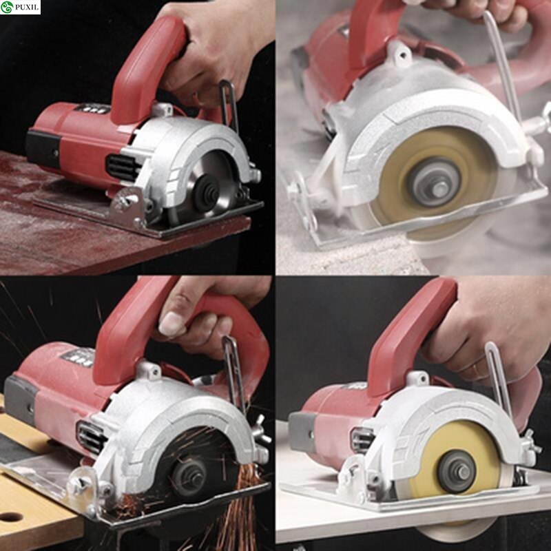 [Machine + Metal Saw Blade] Multifunction Portable Electric Brick / Wood / Stone Cutting Saw