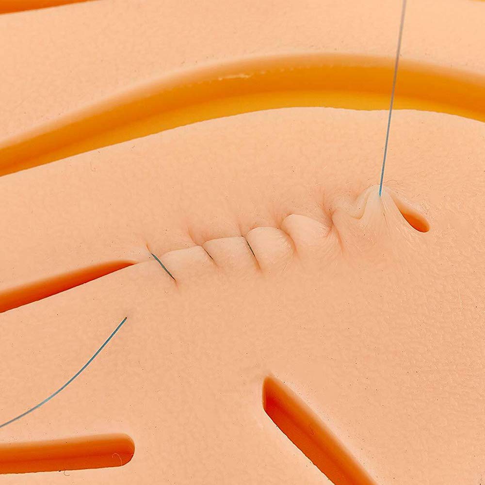 Kit médical de formation à la Suture, modèle de peau, entraînement à la pratique de la Suture humaine, Kit de formation pour médecins et infirmières