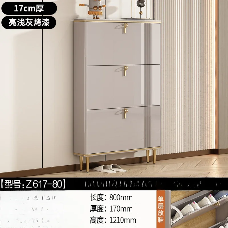 Rom skoskap organizer tre smal oppbevaring skohylle plassbesparende display arredamento bibliotekmøbler: Hvit