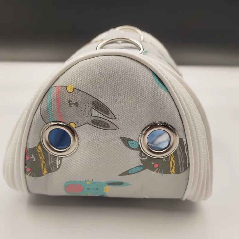 Portable Bird Cage Parrot Carrier Bag Transparent Vine Hamster Lizard Backpack Sugar Glider House for Small Pet Outdoor Travel