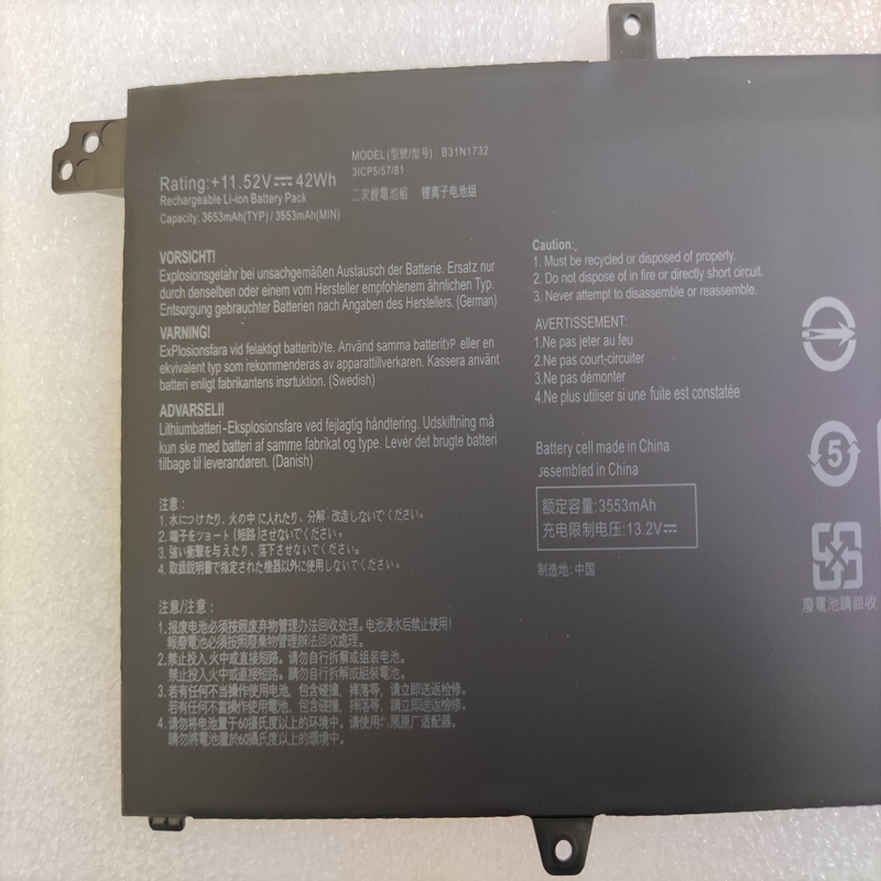Batería Original para Asus VivoBook S14, S430FA, S430FN, S430FN, S430UA, X430UN, R430FA, R430FN, X430FN, X571G, X571LH, X571GT, novedad, B31N1732, B31Bi9H
