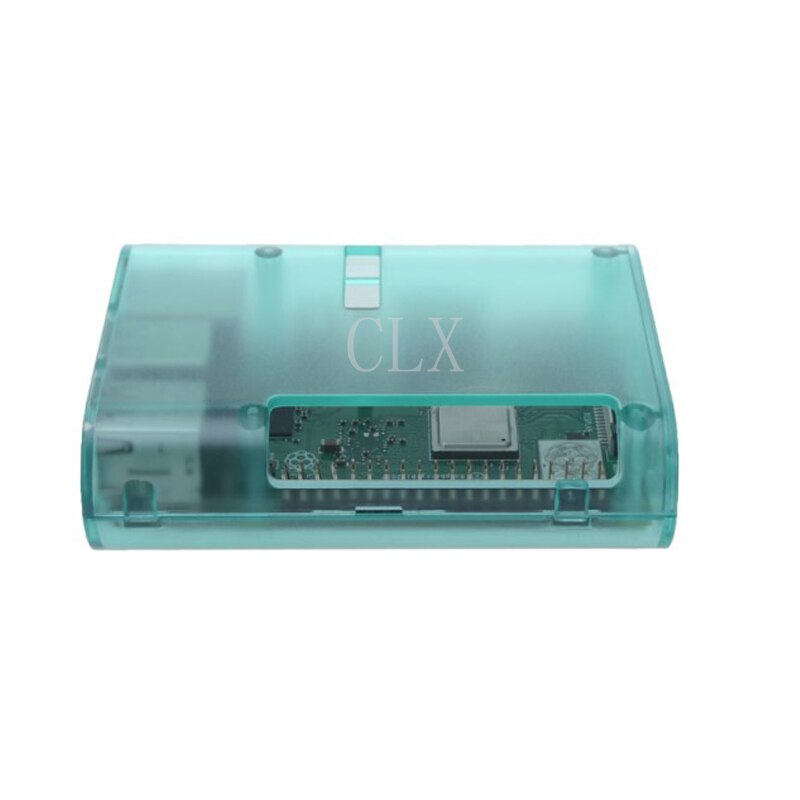 Carcasa Raspberry Pi 3 B +, Raspberry Pi Rpi 3, carcasa, carcasa Raspberry Pi 3 B + carcasa acrílica para RPI 3B/3B +: green case