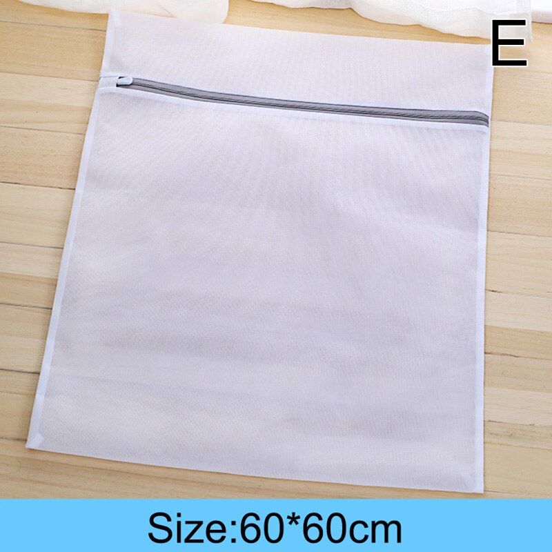 Mesh Waszak Wasmachine Mesh Beha Zak Polyester Grof Mesh Wasmand Vuile Kleren Organisator Waszak: 60x60