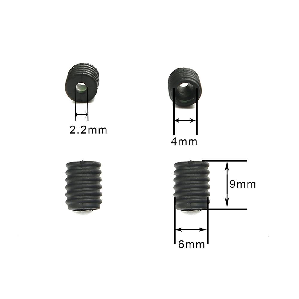 50Pcs Einstellbare Perlen Anti-slip Maske Schnalle Elastische Band Kappe Kunststoff Flache Spirale Schnalle Maske Stopper Ohr Schnur kordelzug Taste