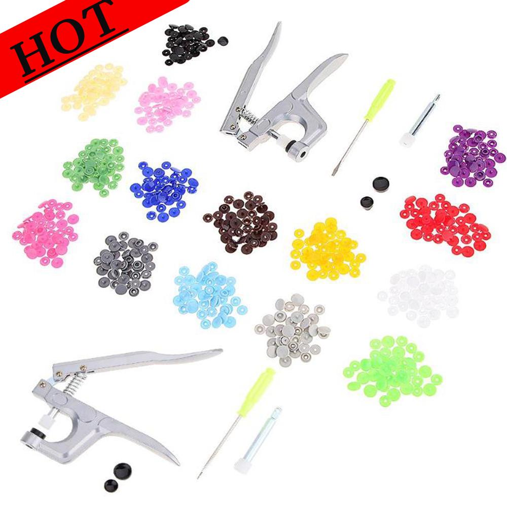 Fastener Snap Pliers Resin Plastic Fastener Clamping Pin Button Press Tools Resin Plastic Pressure Buttons Props