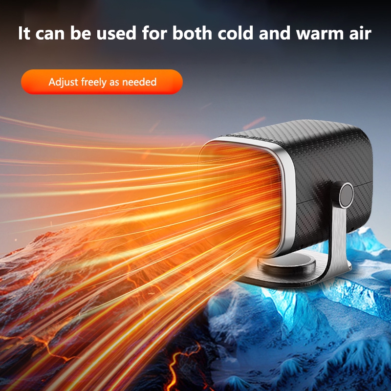 Autoverwarming 12V/24V Elektrische Koel- en Verwarmingsventilator Elektrische Verwarmingsventilator Ruitontdooier Ontwaseming Ontdooier Auto-accessoires