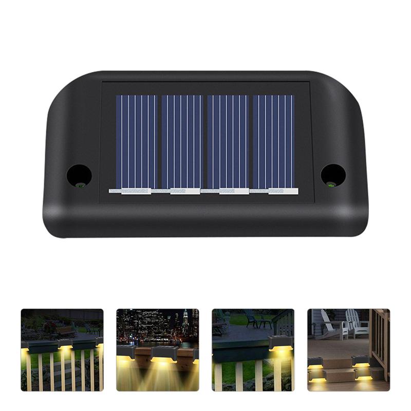 Outdoor Step Lights Practical Solar Lamp Outdoor Waterproof Stair Light LED Step Light Garden Decoration Landscape Ceiling Light