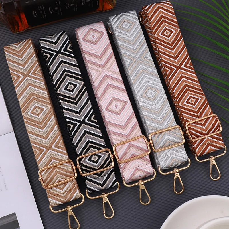 Shoulder Strap For Women Hardware Hooks The Length Can Be Freely Adjusted Travel Accessories Fashionable Wide Shoulder Strap