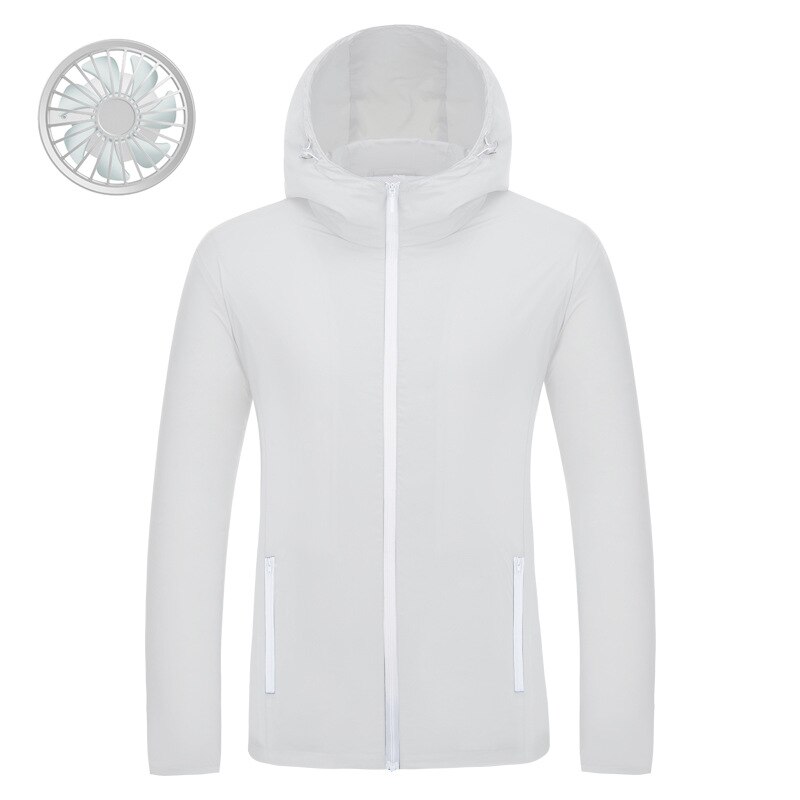 Airconditioning, visjack, usb-koelkast, geconditioneerde ventilator, hoge temperatuur buitenkleding, beschermende kleding tegen de zon: Xxl / B