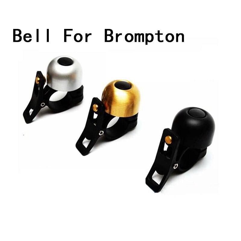 3 Kleuren Voor Brompton Fiets Retro Bell 22.2 Mm Voor Vouwfiets Bel Hoorn