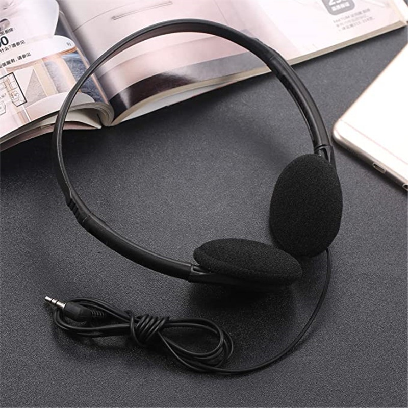 Kids Bedrade Hoofdtelefoon Kinderen Over Head Opvouwbare Stereo Oortelefoon Met 3.5Mm Audio Jack Music Headset Voor Iphone Xiaomi Mp3