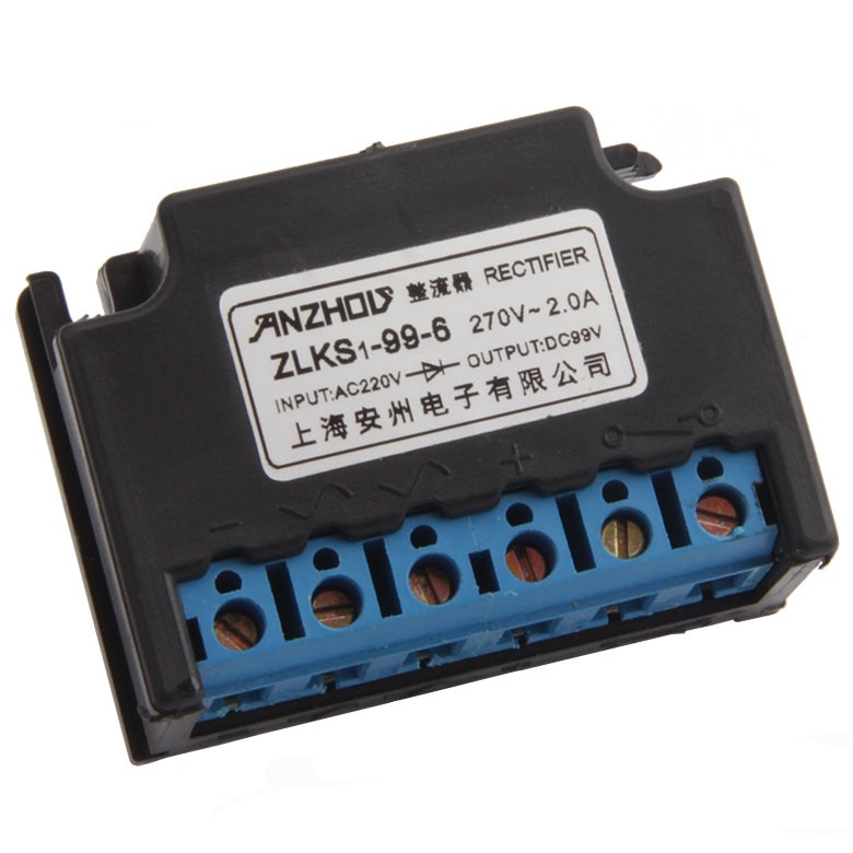 Prostownik hamulca ZLKS1-99-6 prostownika 99 V hamulec silnika moduł ZLKS-99-6