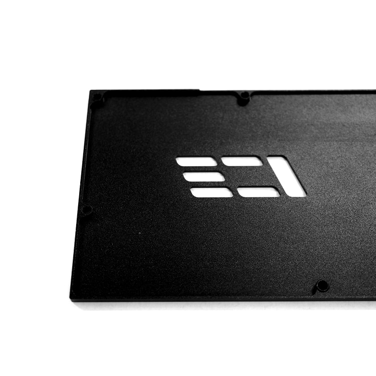 Icemancooler black AMD Radeon RX 480 backplate ,gpu card backboard for AMD Radeon RX 480 ,6mm thick