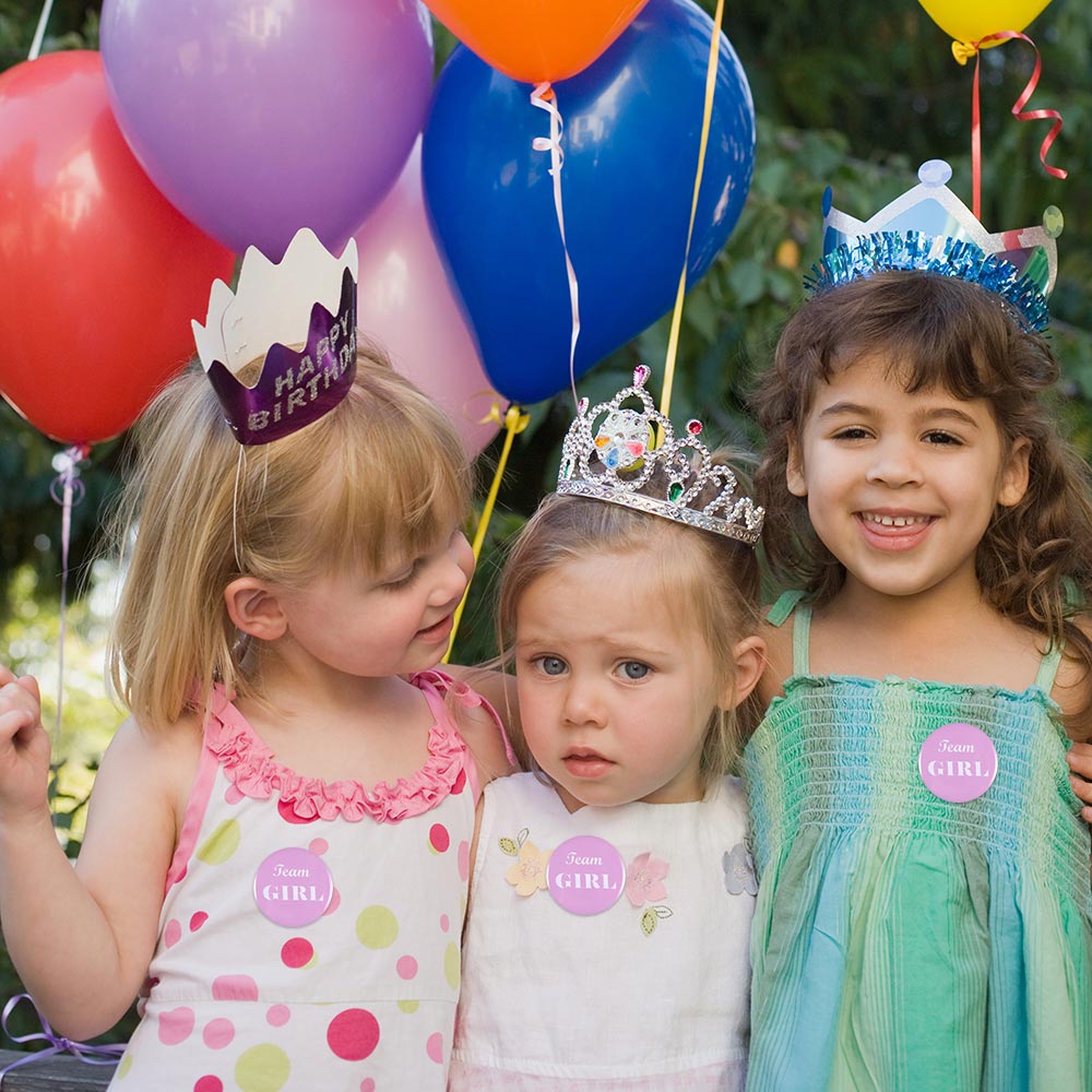 Decoration Party Buttons Sticker Boys And Girls Party Badge Tinplate Button Sticker Kids Party Accessories Tinplate Button Badge