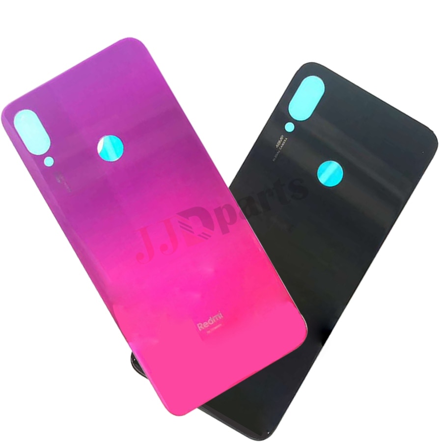Dla Xiaomi Redmi Note 7 Pro pokrywa baterii dla Redmi 7 obudowa tylna obudowa obudowa szklana obudowa dla Redmi Note7 pokrywa baterii