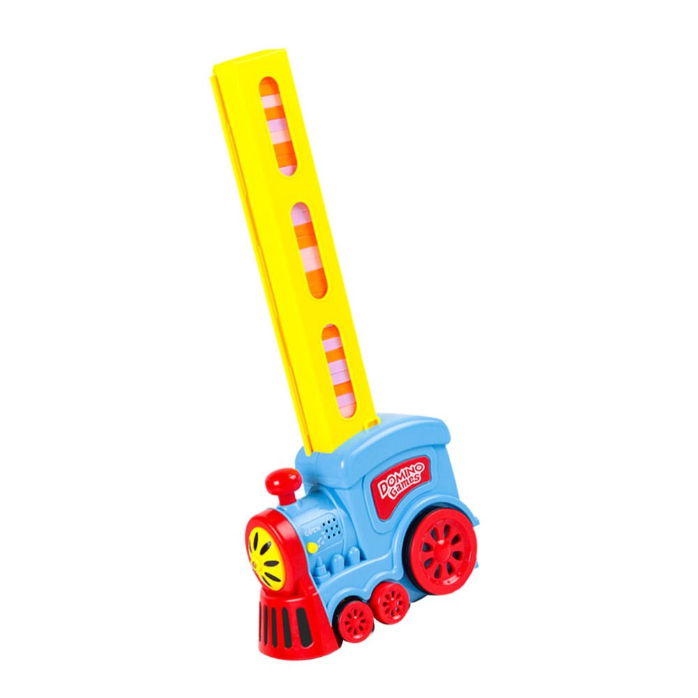 1 Set Aantrekkelijke Mooie Grappige Interessante Educatief Speelgoed Elektrische Trein Speelgoed Domino Speelgoed Voor Kinderen Jongens Meisjes