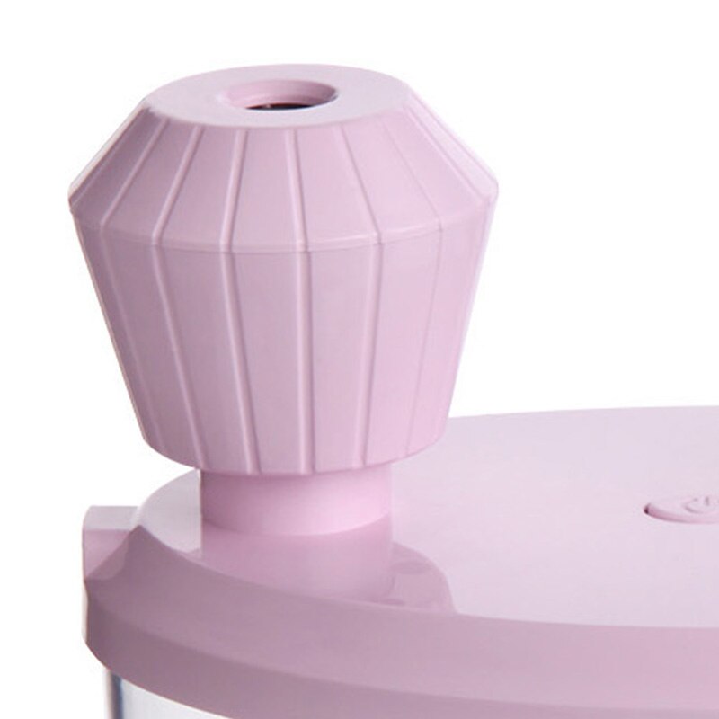 Cool Mist Humidifier, 460Ml Portable Humidifier, Ultrasonic Humidifiers for Bedroom Baby, Humidifying Unit with Whisper-Quiet Op