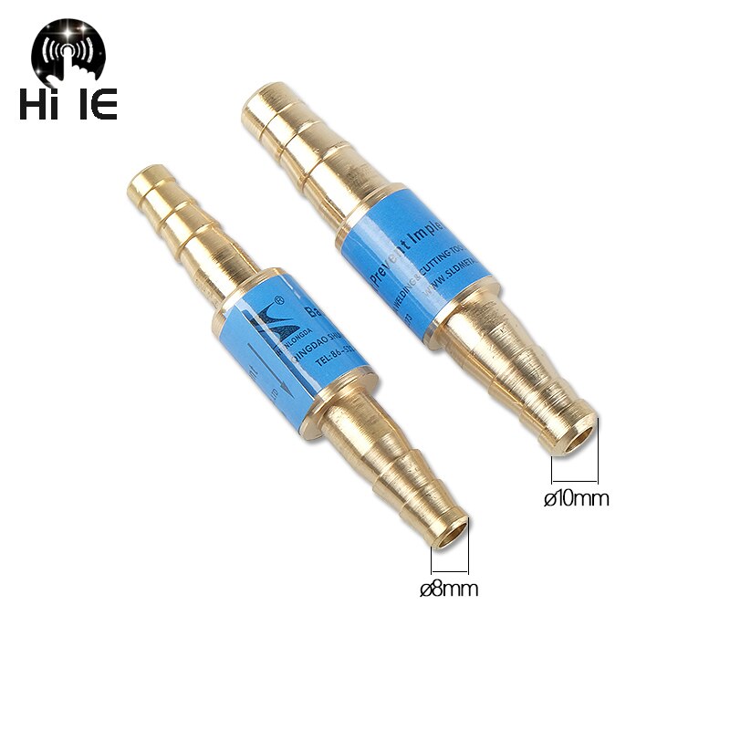 1pcs Pipe Flashback Arrestors Of Acetylene Liquefied Gas Propane &amp; Oxygen Fuel Check Valve Safety Valve