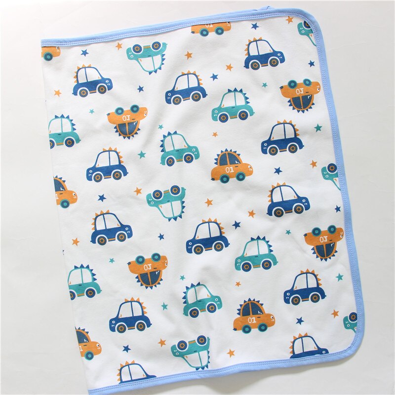 Waterdichte Baby Sheet Urine Mat Katoen Bamboe Baby Wieg Beddengoed Cover Wasbare Luier Nappy Changging Pad Liner 80X100cm: 7